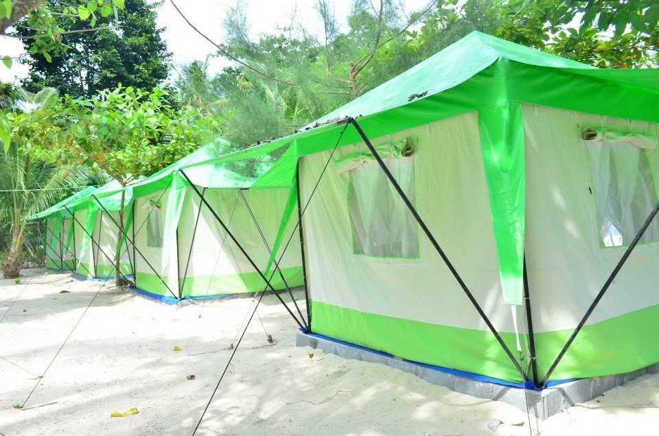 Koh Ngai Camping Restaurant @ Bar Eksteriør billede